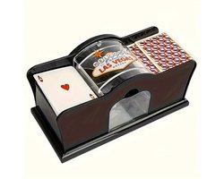 Livé® Zwarte Shuffling Machine – Duurzaam ABS – Zonder Batterij