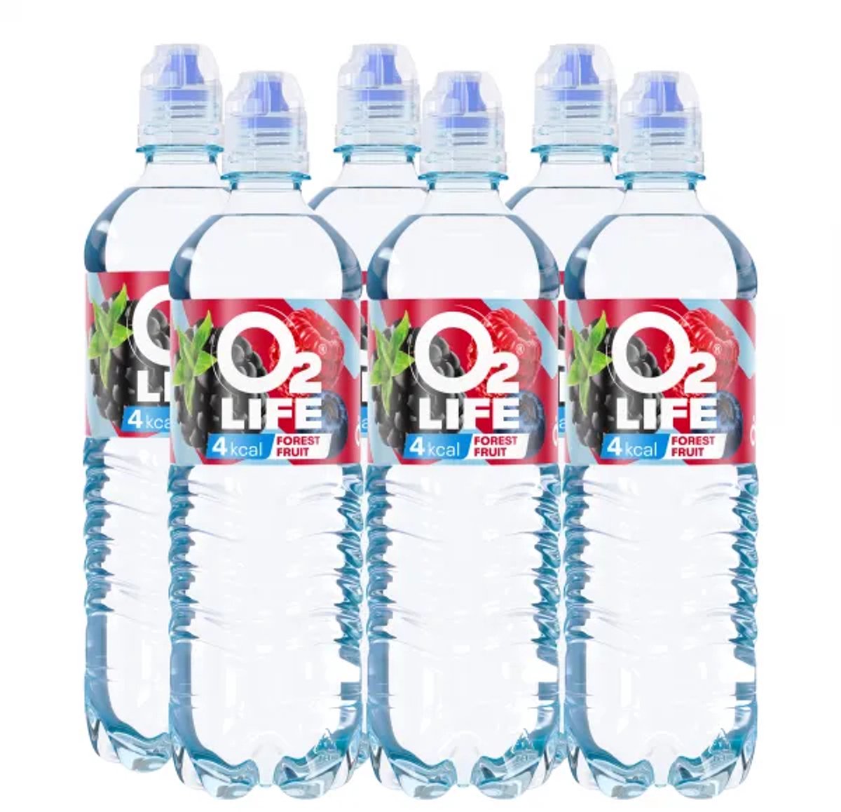 O2life Blue Forest Fruits PET (6x 750ml)