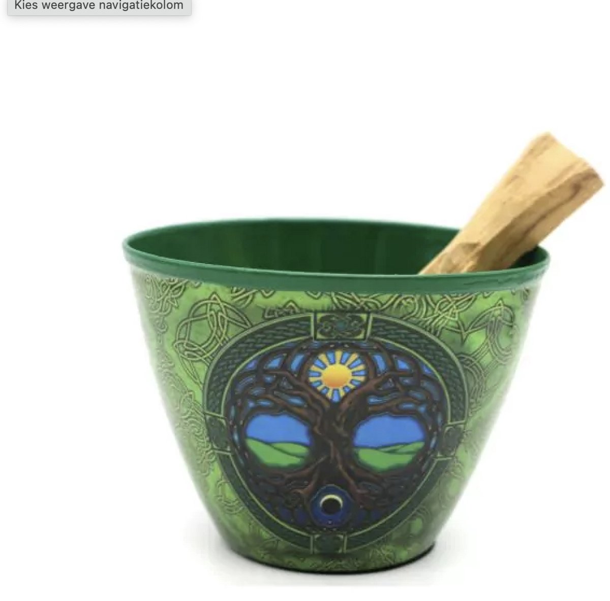 Smudge Bowl Tree of life, 10 cm — cadeau in Wonen & Interieur - foto 3