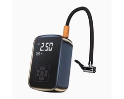 EAFC Elektrische fietspomp - Draagbare luchtcompressor - bandenpomp voor auto - motor - fiets - bal - luchtbed - Krachtig - 3600 mAh - Sinterklaas cadeau auto