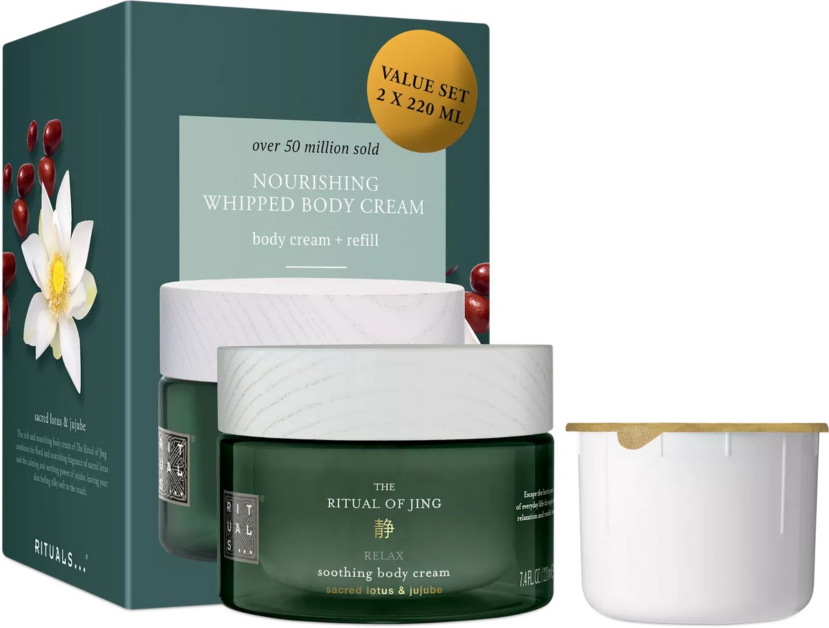 Rituals of Jing - Body Cream + Refill 2x220 ml