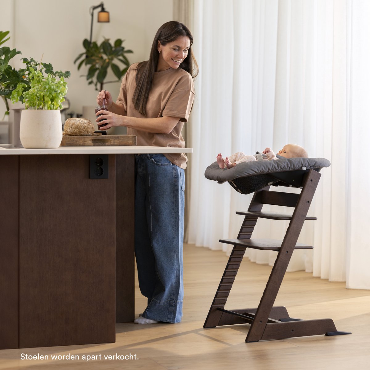 Stokke Tripp Trapp Newborn Set Anthracite – 0-9 kg