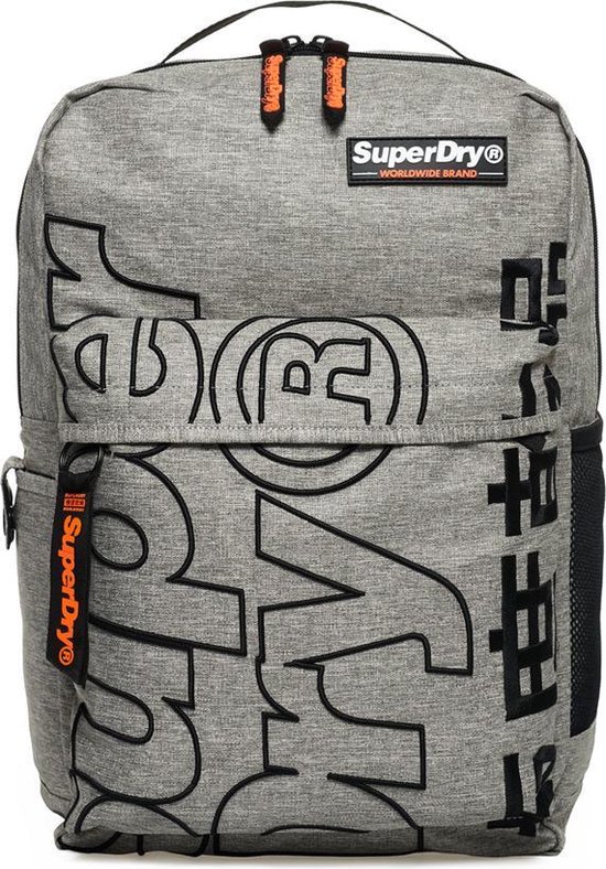 Superdry Academic Backpack - Grijs | bol.com