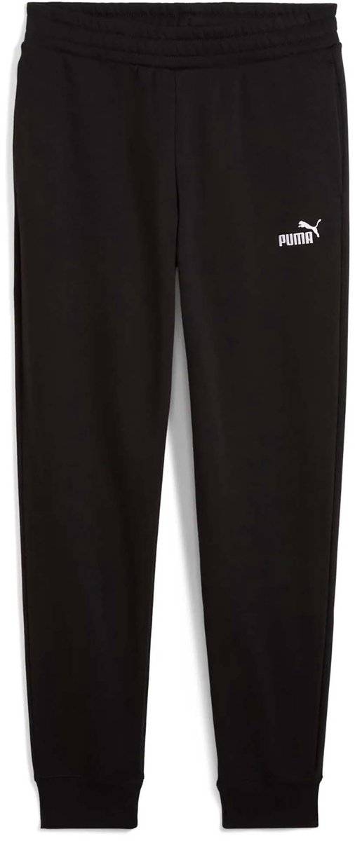 Puma Ess Kleine Broek Nr. 1 Sweatbroek Fl Cl Logo Sportswear Vrouwen Zwart