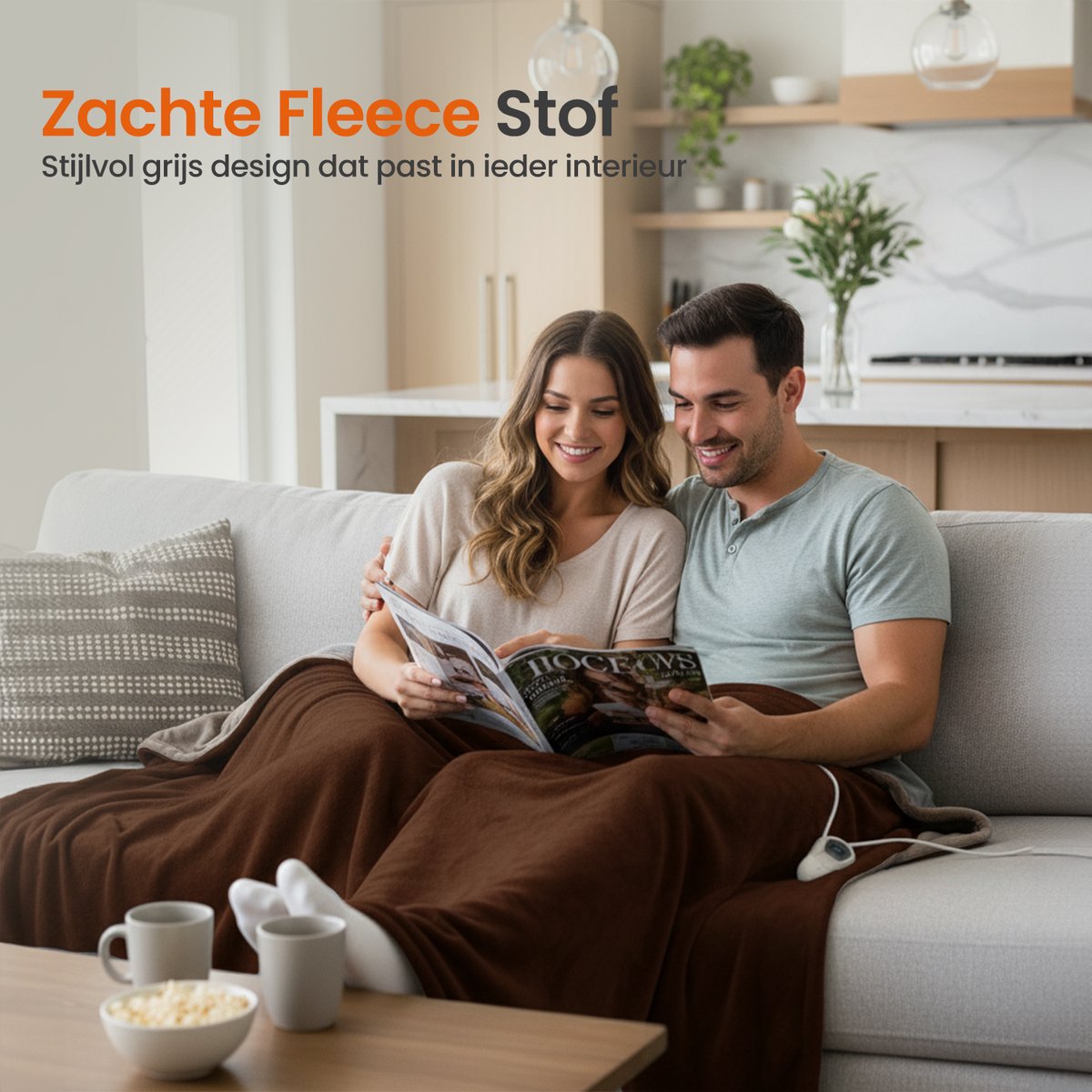 Goliving Elektrische Deken - 160x120cm thumbnail 4