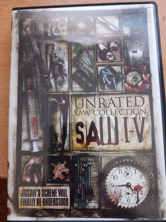 SAW dvd collection I-II-III-VI-V
