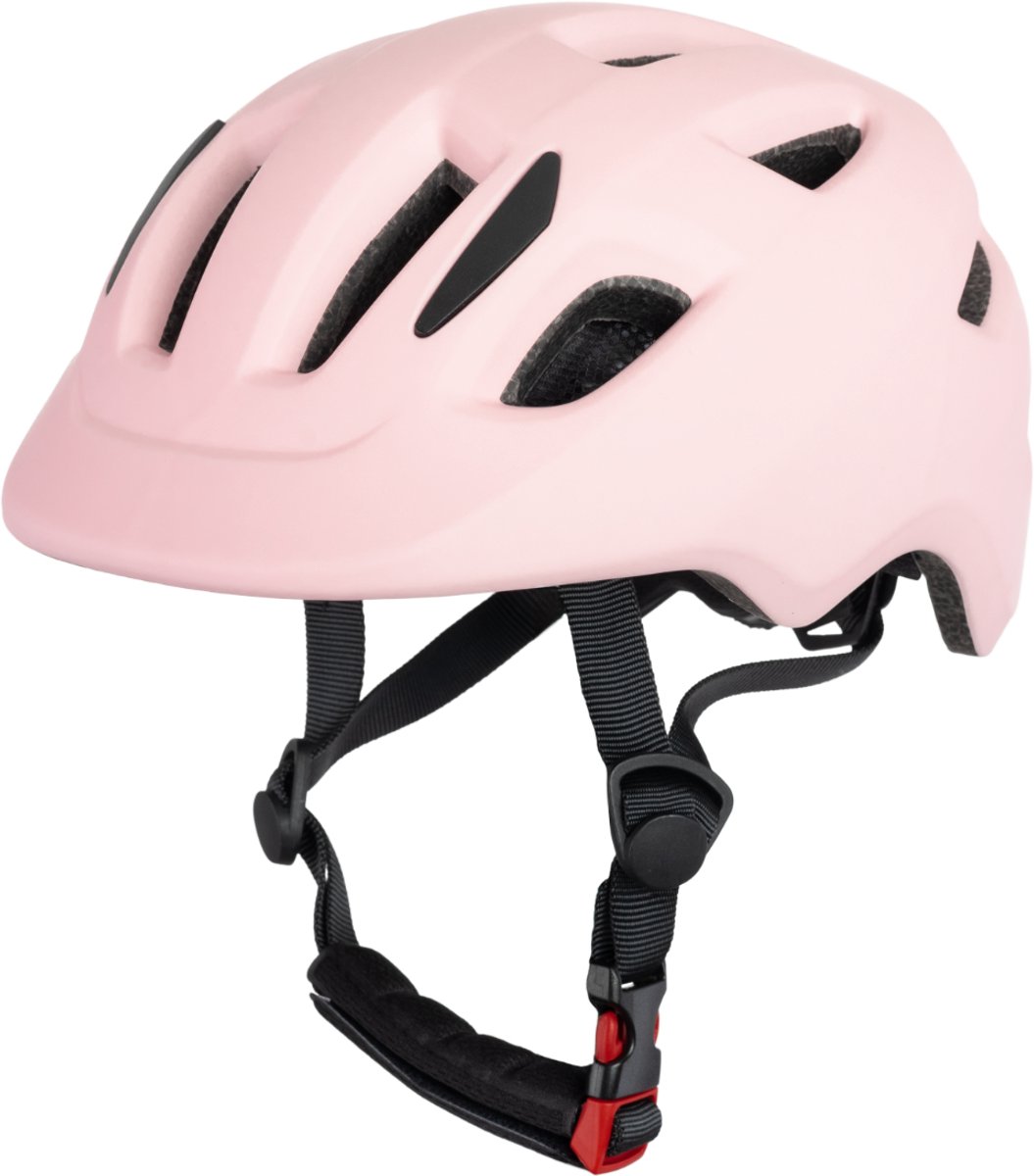 VINZ Parkway Kinderhelm Fiets - Mat Roze