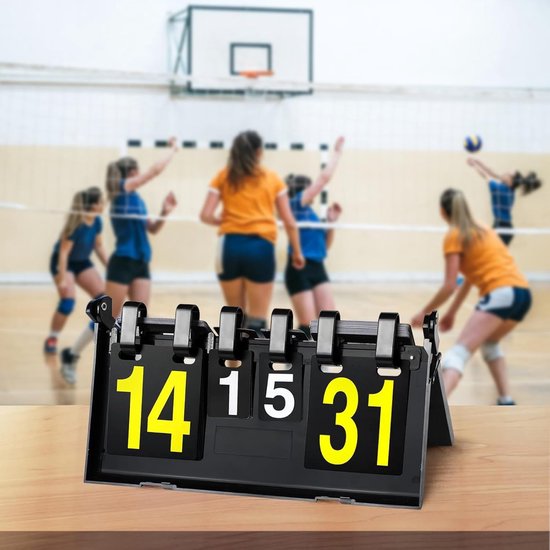 4 Digit Portable Flip Display Board - Sports Points Board - Foldable ...