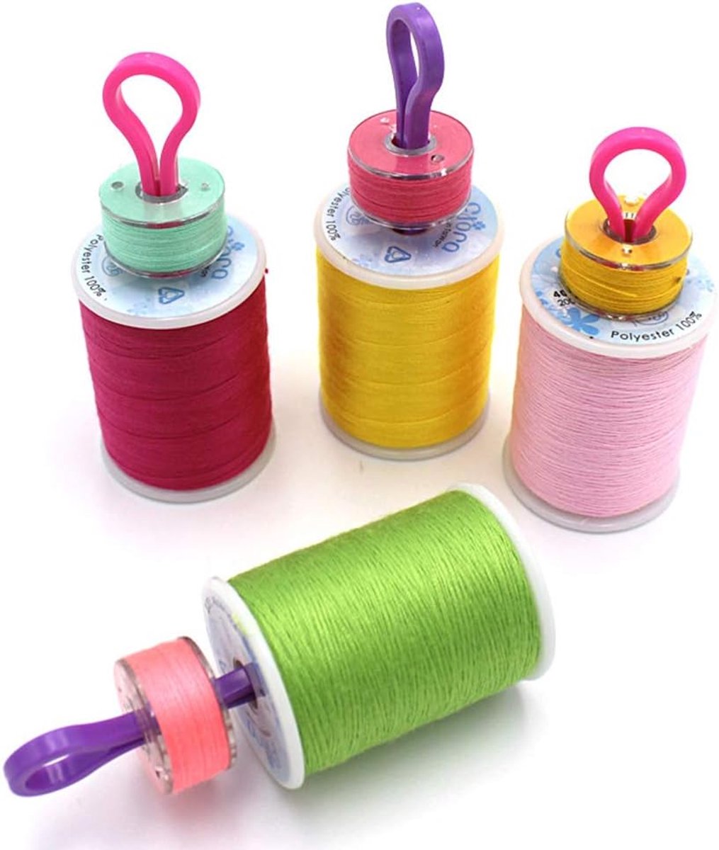 Bobbin Buddies Spoel Houder - Buddies Tread Clips - Naaimachine Accessoires voor Draad Spool Organizing en Opbergen