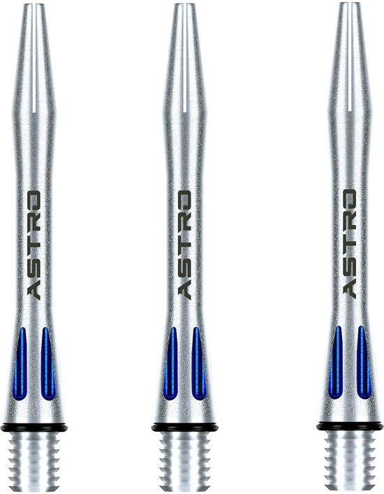 Winmau Astro Aluminium Blue - Dart Shafts van Winmau — afbeelding 4