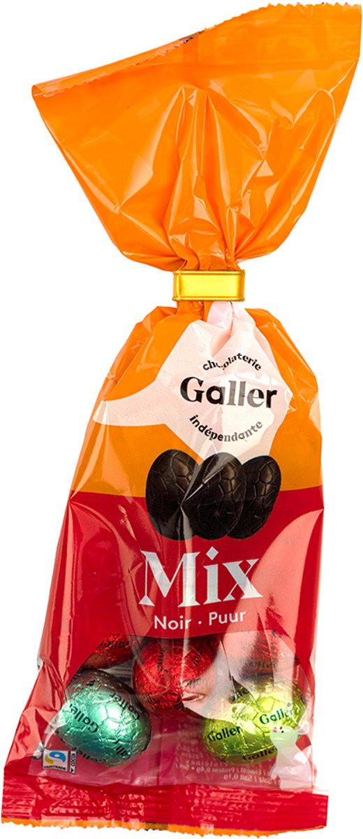 Set of chocolate Easter eggs Galler Dark Assortment, 93 g