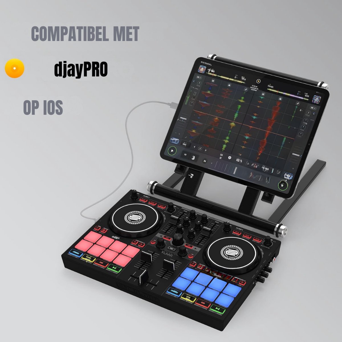 null SCH DJ Controller met 16 RGB pads en 9 power modes thumbnail 5