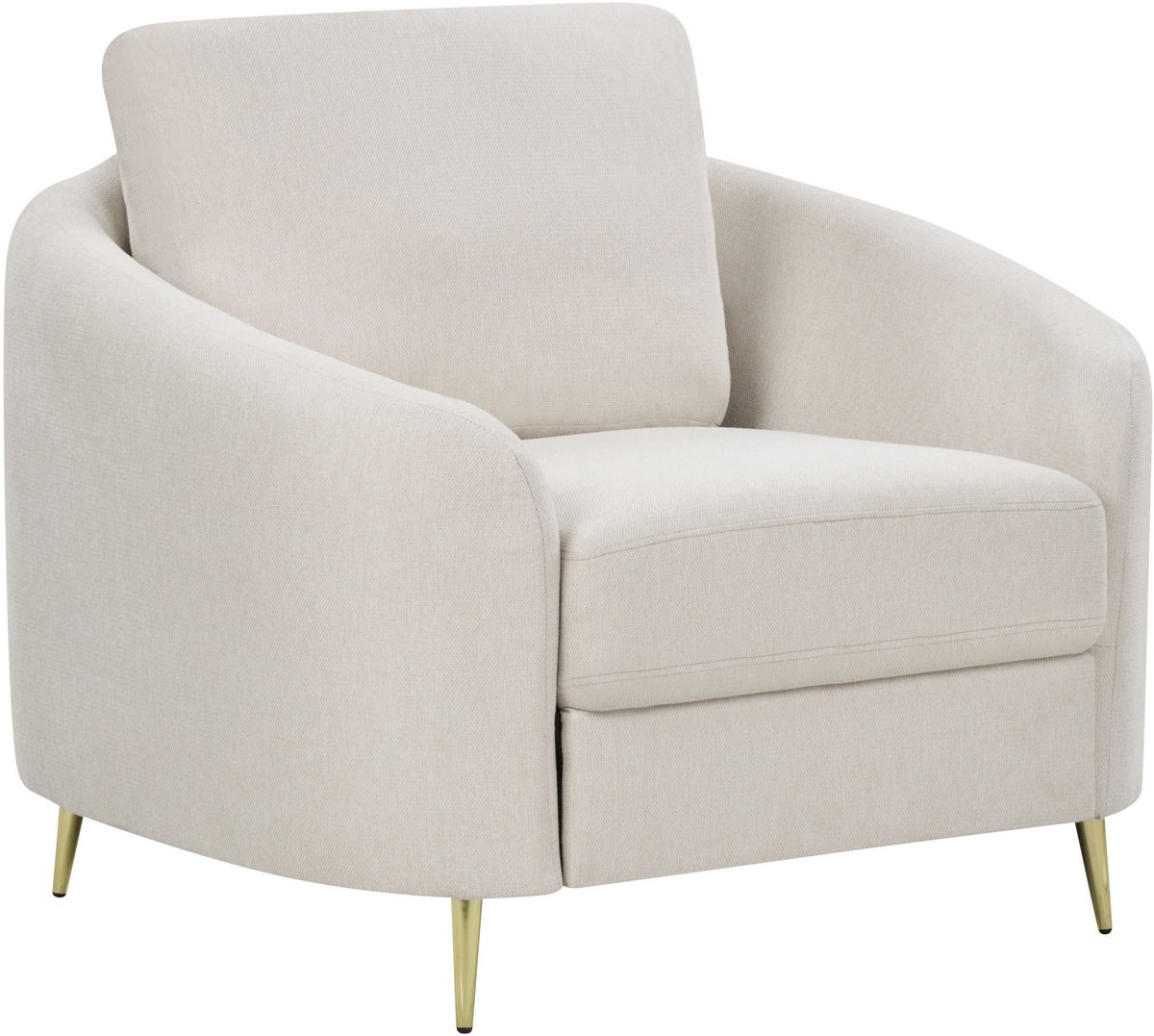 TROSA - Fauteuil - Lichtbeige - Polyester