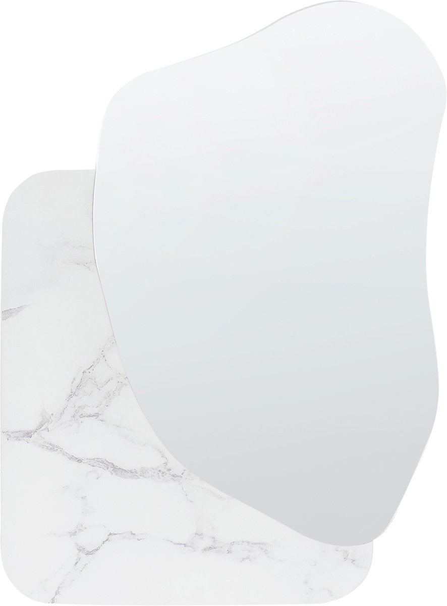 ARVERT - Wandspiegel - Wit - MDF