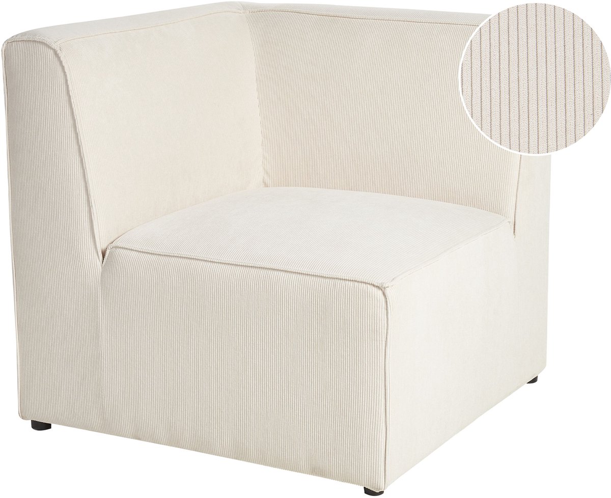 LEMVIG - Bankmodule - Lichtbeige - Corduroy