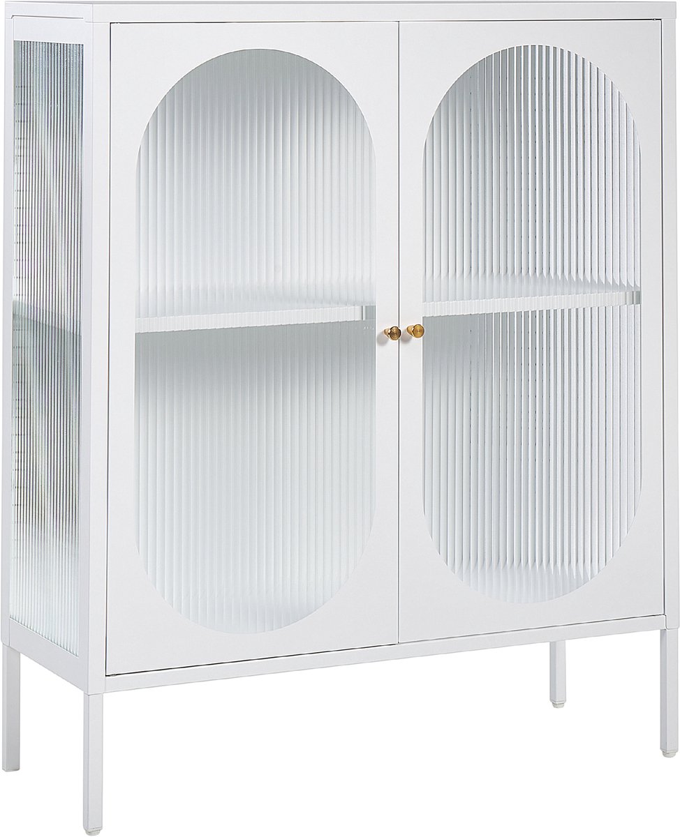 SARRE - Sideboard - Wit - Staal