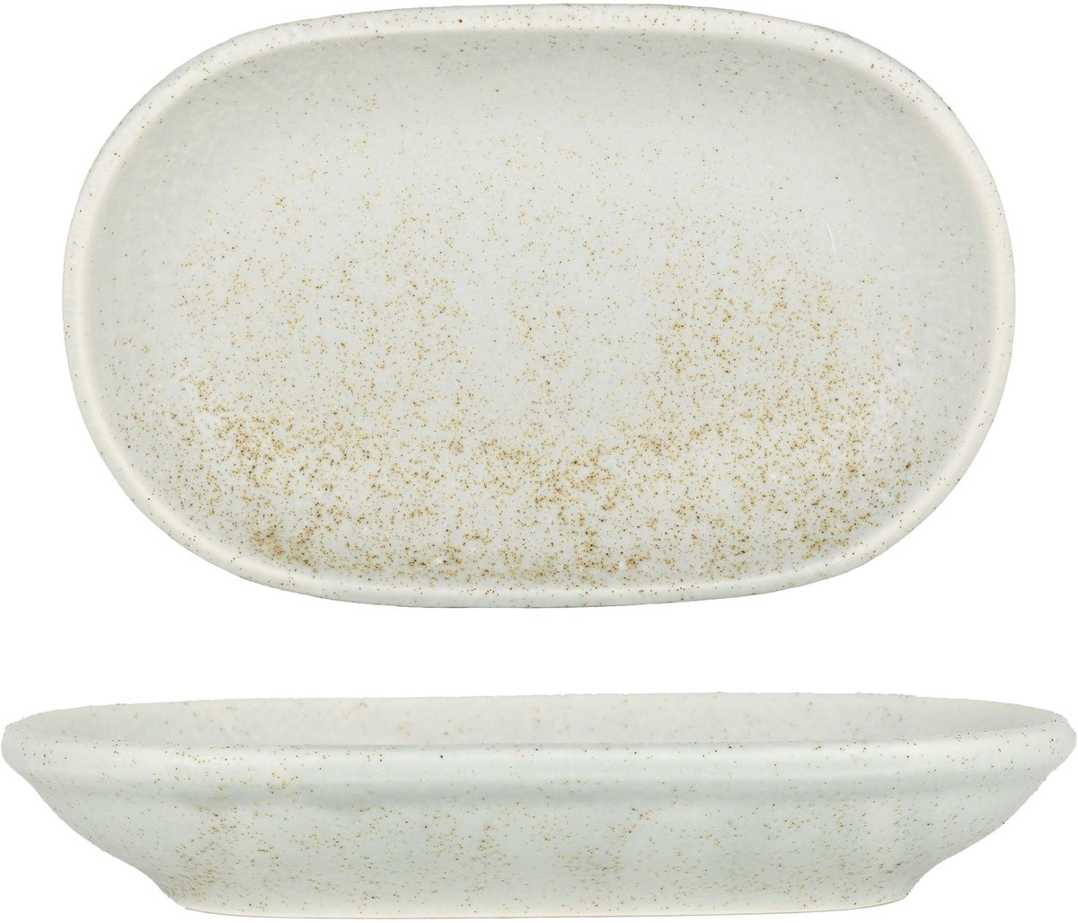 ID Fine Serveerschaal - Mellow - Porselein - 14 cm - set van 2
