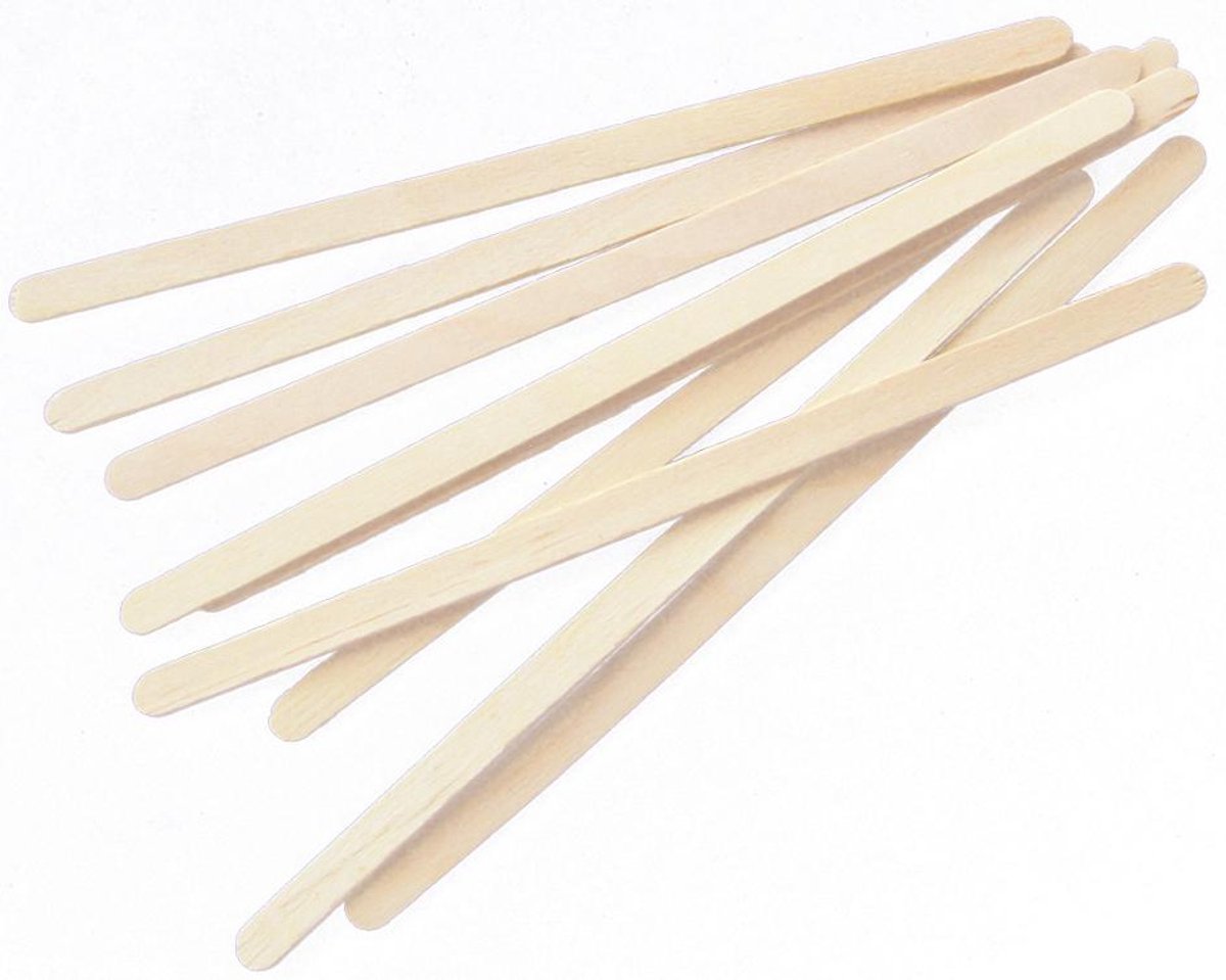 NATURE Star roerstaafjes van hout, 155 mm lengte