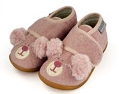 Naturino - Bidaim - Mt 26 - velcro gezichtje velvet pantoffel- Roze