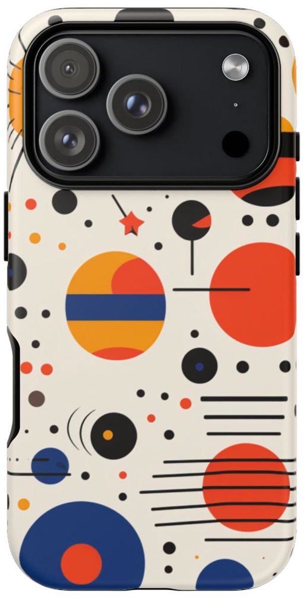 Abstract Hemels Patroon – Telefoonhoesje Geschikt voor iPhone 17 Pro