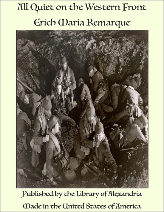 All Quiet on the Western Front - cover