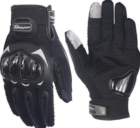 Nixnix® - Motor handschoenen - One size - Harde knokkels Touch vinger
