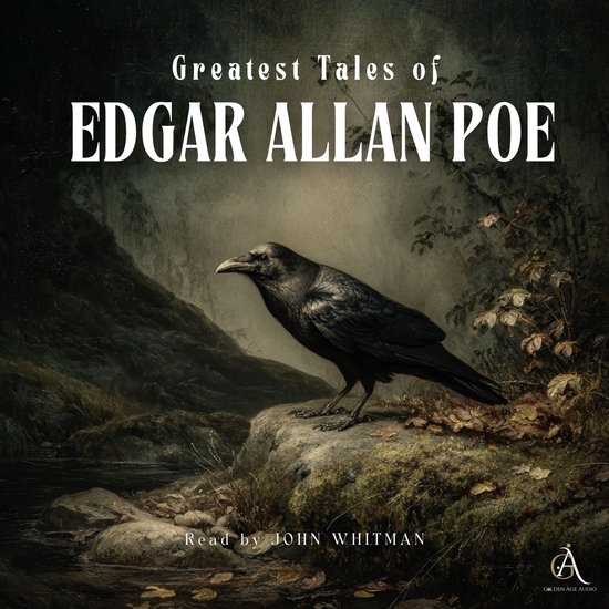 Greatest Tales of Edgar Allan Poe - Audiobook - cover