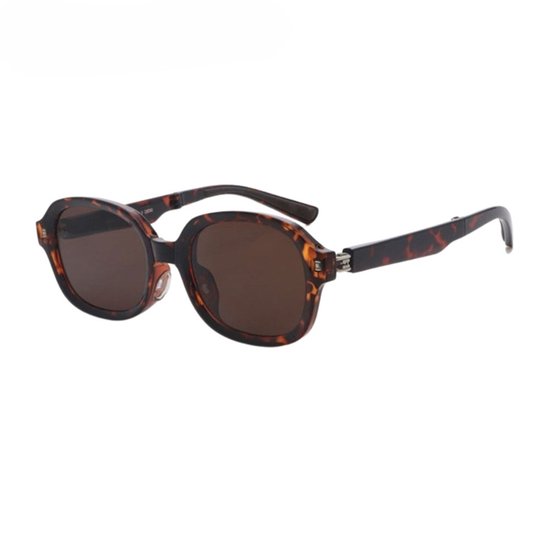 VueDeCerf Unisex Zonnebril - Opvouwbare Zonnebril - UV380 - Ovaal - Bruin Montuur met Bruine Glazen van VueDeCerf — afbeelding 3