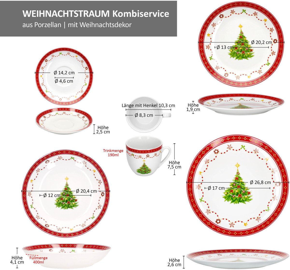 MamboCat Set Van 6 Candyman Porseleinen Koffie Kop E Schotel Voor 6 Personen 1082155902