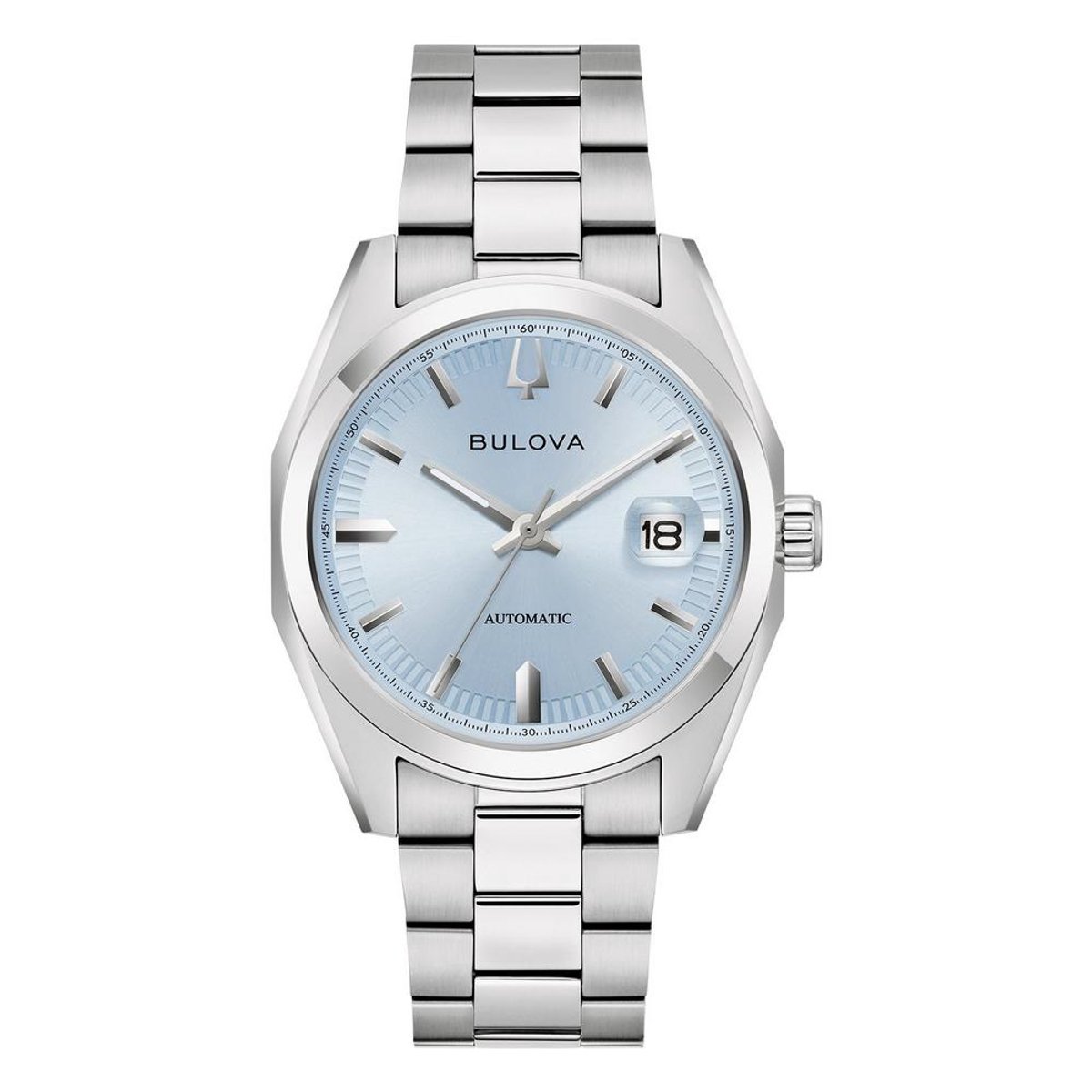 Bulova Surveyor 96B469 Horloge - Staal - Zilverkleurig - Ø 39 mm