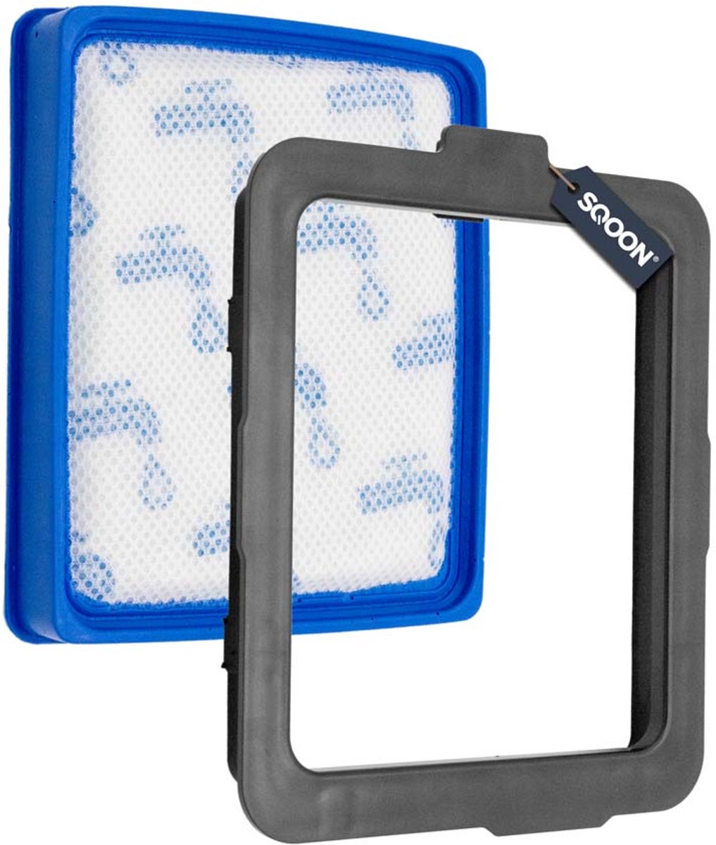 SQOON® Stofzuigerfilter Geschikt voor Philips PowerPro Expert-serie – CP0617/01 – Model 432200494512 + houder