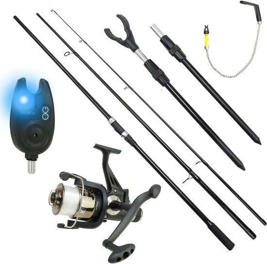 FISH-XPRO Carp Pro Set – 1-rod – zwart