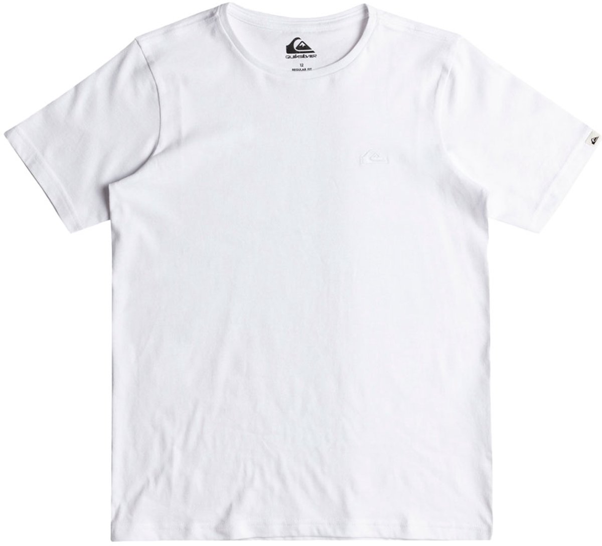 Quiksilver Basic Screen T-shirt Met Korte Mouwen 8 Years Jongen Wit