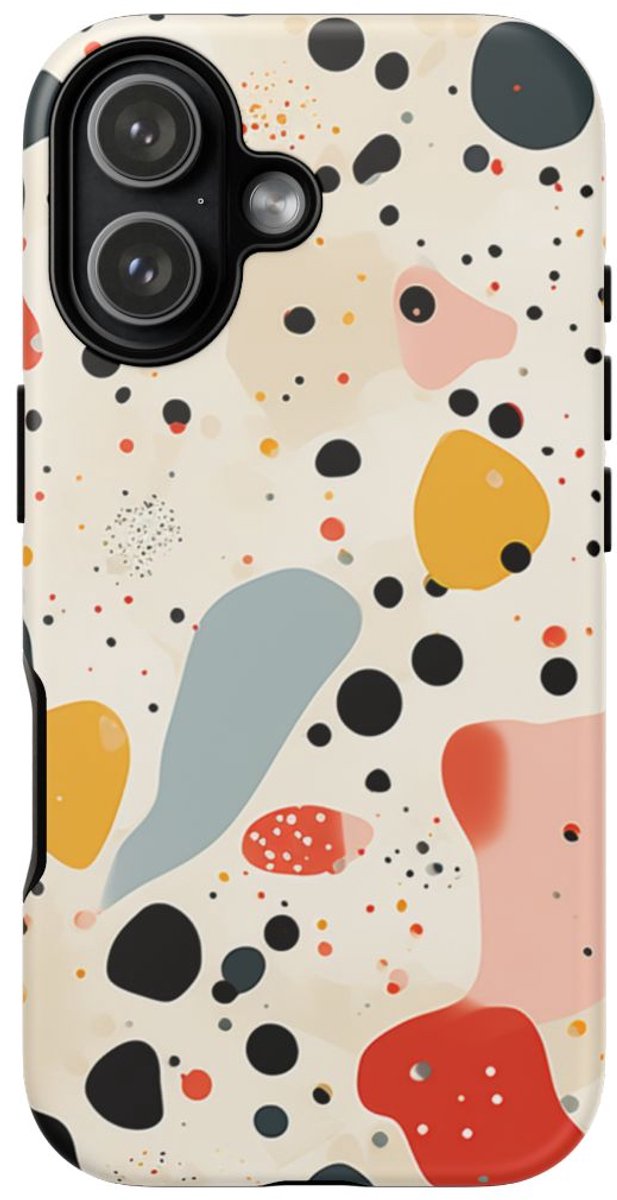 Kleurrijk Terrazzo-Patroon – Telefoonhoesje Geschikt voor iPhone 17