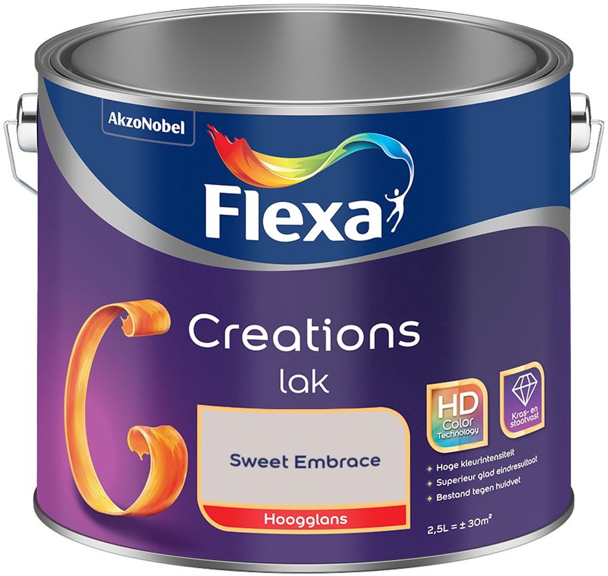 Flexa - Creations Lak Hoogglans - Sweet Embrace - Mengverf - 2.5 L