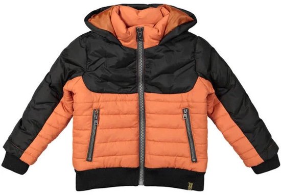 Veste Koko Noko Gris Foncé/ Orange Délavé taille 140