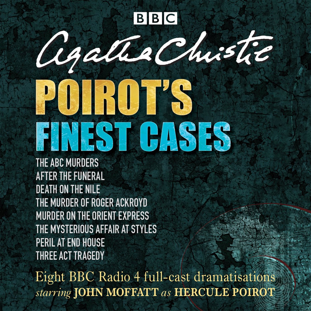 Omslag van Poirots Finest Cases CD Boxset