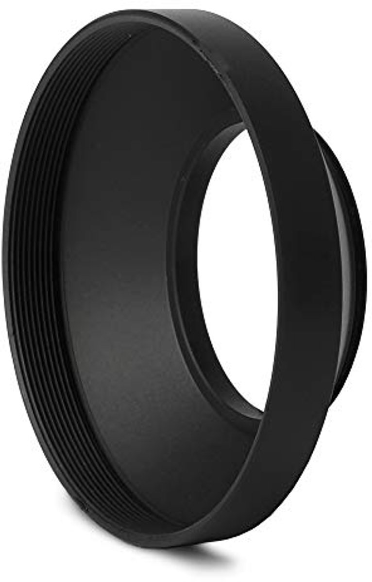 Universele 43mm Telefoto Lens Hood en Zonneklep voor Camera