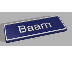 Koelkast magneet Baarn 8 X 3 CM