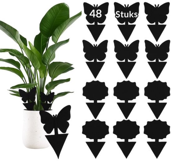 BOTC Vliegenvangers Zwart/Wit - 48-delig