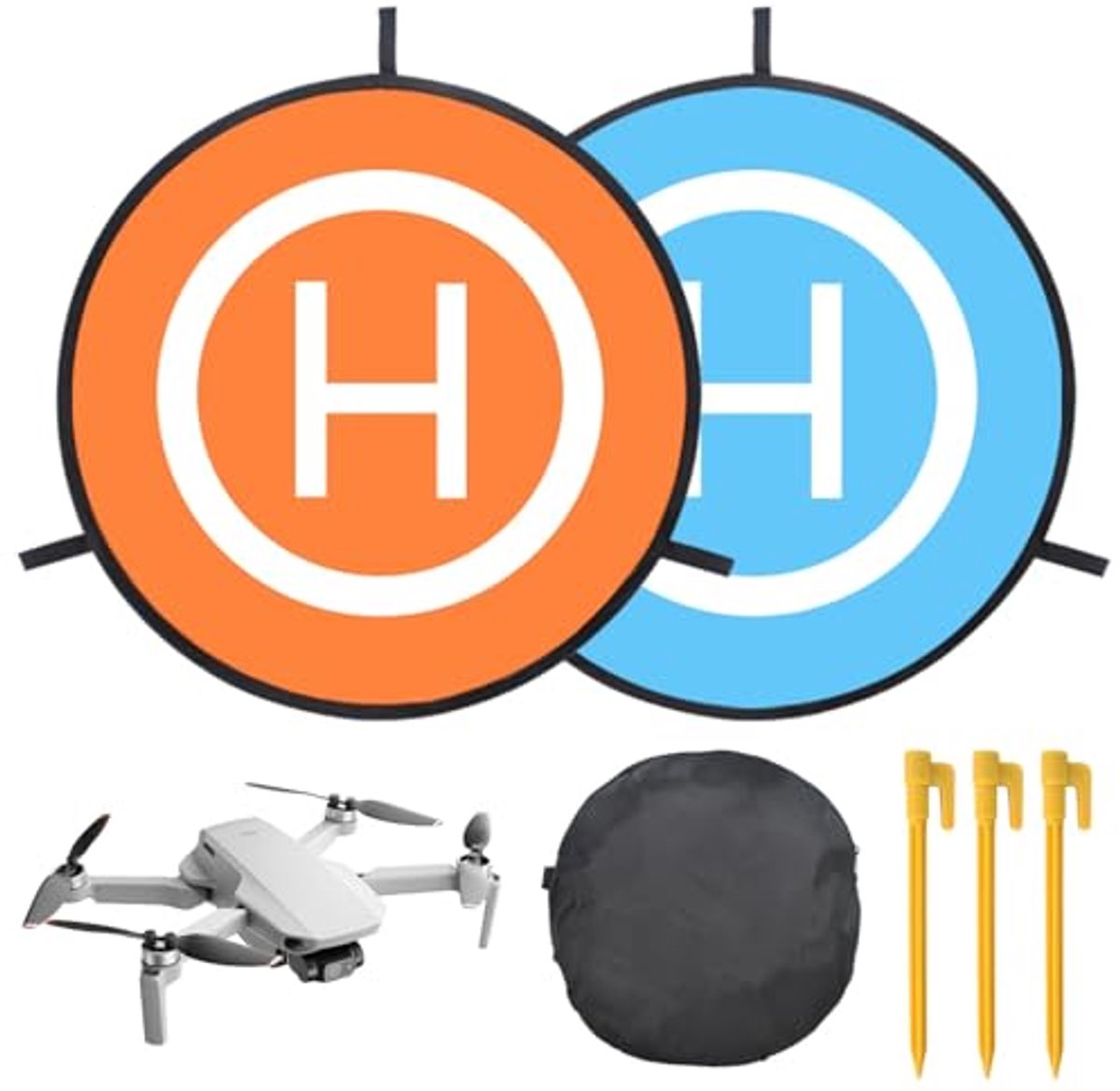 Universele Drone Landingspad 55 cm - Draagbaar en Opvouwbaar Helipad voor Drone