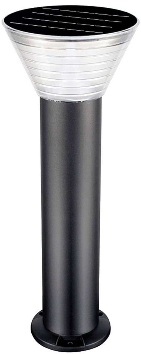 Iplux® - Rome - Solar Tuinverlichting - Warm wit - Staande lamp 80cm