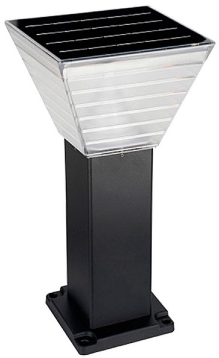 Iplux® - Berlin - Solar Tuinverlichting - Warm wit - Staande lamp 40cm