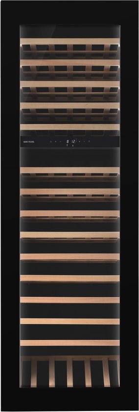 Wine Klima D115-SV178-Push - Wijnklimaatkast - Inbouw - 2 Zones - 115 flessen