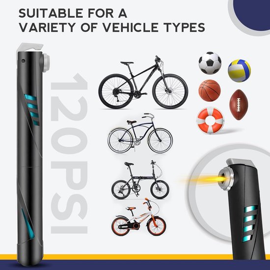 Compact Lightweight Bike Pump Needle - Portable Tire Inflating Tool voor Universele Presta en Schrader Ventiel - Essentiële Fietsonderdelen en Fietsaccessoires voor Buitenactiviteiten — afbeelding 3