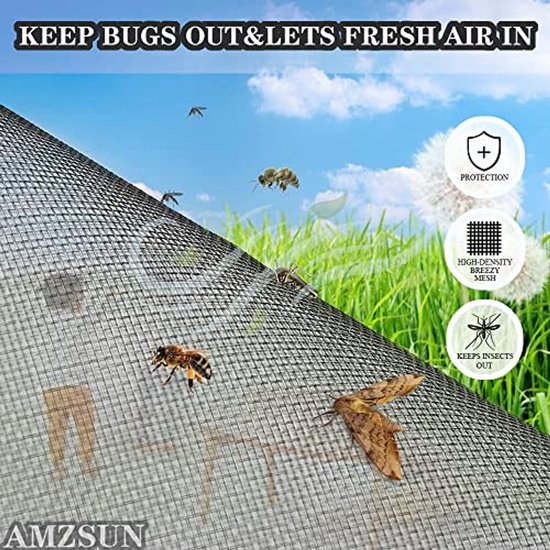 tesa Insect Stop 55394-00001-00 Magneetgordijn (b x h) 1.2 m x 2.4 m