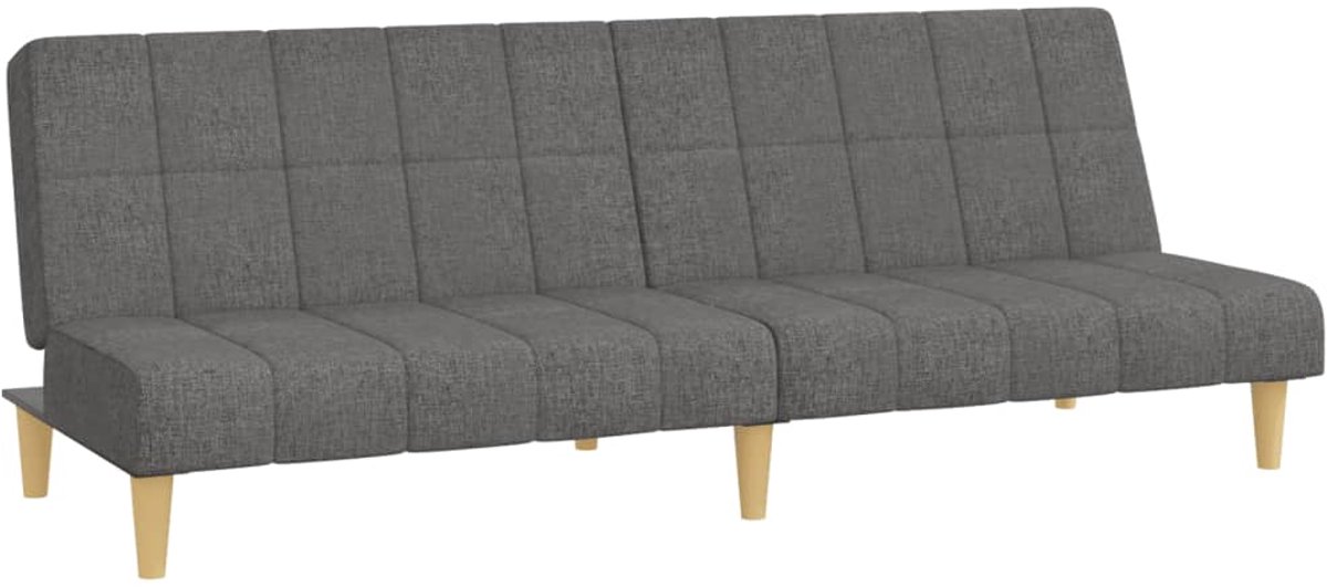 Slaapbank - Uitklapbaar - Slaapstoel - Logeerbed - Zetelbed - Slaapfauteuil - Vouwbed - 2 persoons - Zeer comfortabel - Lichtgrijs