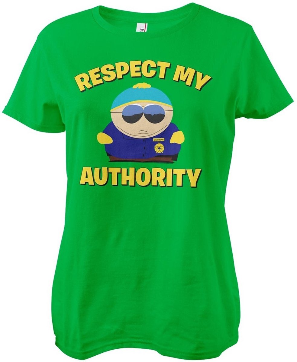 South Park Dames-spect My Authorit y Girly T-shirt