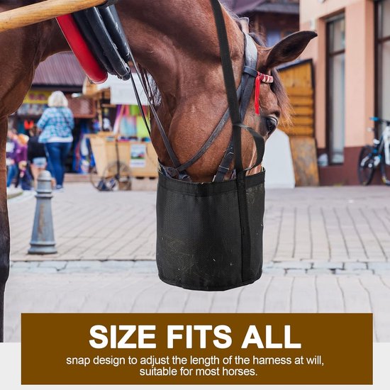 Allecto Plus - Sac à foin pour chevaux 90 x 60 cm - Maille fine - Capacité 4 kg
