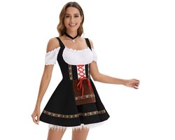 Vesta svr® Oktoberfest Dames - Tiroler jurk - Dirndl jurk - Carnavalskleding Dames - Bierfeest - Carnaval Kostuum Dames - Festivals